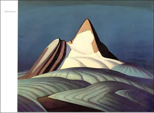 Impresión de colección Lawren Harris Isolation Peak 1931 1969 bellas artes Canada Mountain - Imagen 1 de 3