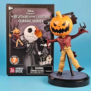 YuMe Pesadilla Antes De Navidad Héroe Caja - Pumpkin King Jack 10cm/4 Pulgadas Caja Abierta - Imagen 1 de 4