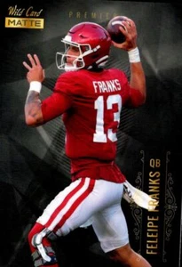 2021 Wild Card Matte White Feleipe Franks Arkansas Razorbacks #MBC-27 - Picture 1 of 2