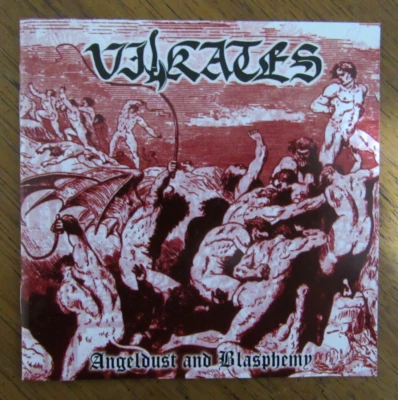 Vilkates - Angeldust and Blasphemy CD (1998) Cold Black/Death Metal from Germany - Image 1 of 4