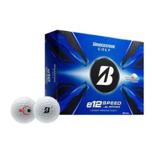 BRIDGESTONE E12 SPEED DISTANCE GOLFBÄLLE 1 DUTZEND NEU WEISS - Bild 1 von 3