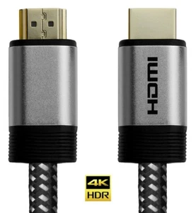 30 ft Premium HDMI Cable 4K - High Speed Cord Gold Plated - Supports 60 Hz Video - Picture 1 of 1