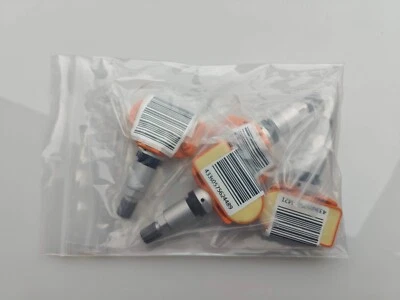 4x VW Reifendrucksensor Silber RDKS TMPS 433 MHz VW Porsche Audi 5Q0907275F NEU - Bild 1 von 4