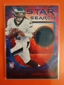 Jalen Hurts 2020 Panini Rookies & Stars Star Search Rookie Jersey RC SS-JAH CJ53 - Picture 1 of 3