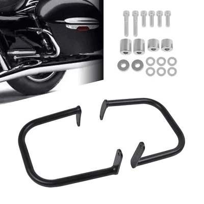 Alforja trasera de carretera protectores contra choques barras protectores para Kawasaki Vulcan 900 06+ Foto 1 de 4