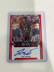 2022 Leaf Draft - Autographs #BA-TT1 Tre Turner Auto Rookie Card - Picture 1 of 2
