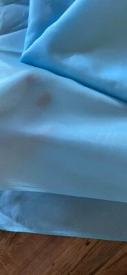 2-1/2 yards baby blue material lining Clothing Crafts  NEW 44" wide - Image 1 of 2