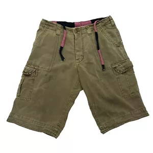 Canterbury Of New Zealand Played In Heaven Worn Distressed Cargo Shorts Mens 30 - Picture 1 of 3