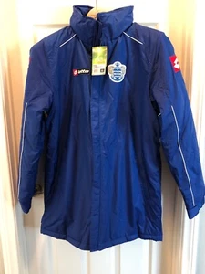 LOTTO QPR QUEENS PARK RANGERS PLAYER FITTED PUFFER BENCH JACKET SIZE XL - Picture 1 of 12