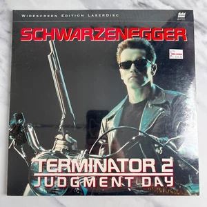 Terminator 2: Judgment Day"Widescreen Laserdisc LD Arnold Schwarzenegger SEALED - Picture 1 of 11