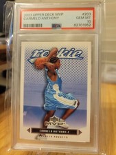2003-04 Upper Deck MVP - #203 Carmelo Anthony (RC)