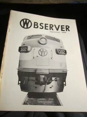 LOT OF 8 WESTERN OBSERVER RAILWAY MAGAZINES - 1960'S & 1970'S - TUB EN - Image 1 of 4