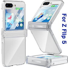 Für Samsung Galaxy Z Flip5 Flip4 Flip3 Stoßsicher Löschen Hart Falten Case Cover