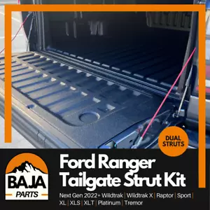 Ford Ranger Next Gen Tailgate Strut Kit X 2 Struts 2022+ - Picture 1 of 6