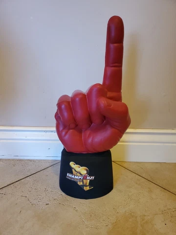 Miami Heat NBA Champions #1 Ultimate Hand 20" Foam Finger Cover