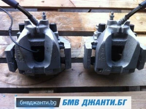 BMW 34216786832 Caliper housing R rear Bremssattelgehäuse rechts + Bremsträger - Bild 1 von 2