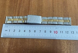 vintage CROMWELL USA Rare Demi Bubble Back Military Rivetted Bracelet Pilot - Picture 1 of 15