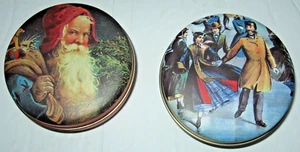 Candele di Natale Nobel Hall Bayberry profumate in latta nuove - Foto 1 di 6