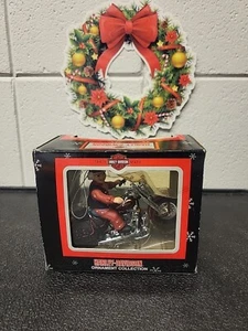 Harley Davidson North Pole Motorcycle Club Ornament Mrs. Claus 2001 Cavanagh - Bild 1 von 5
