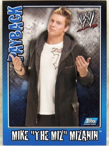 WWE MIKE THE MIZ MIZANIN TOPPS PAYBACK WRESTLING ROOKIE CARD 50 2006 ECW WWF - Foto 1 di 2