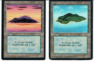 MAGIC THE GATHERING, MTG FBB INSEL/ISLAND (German) - Image 1 of 2