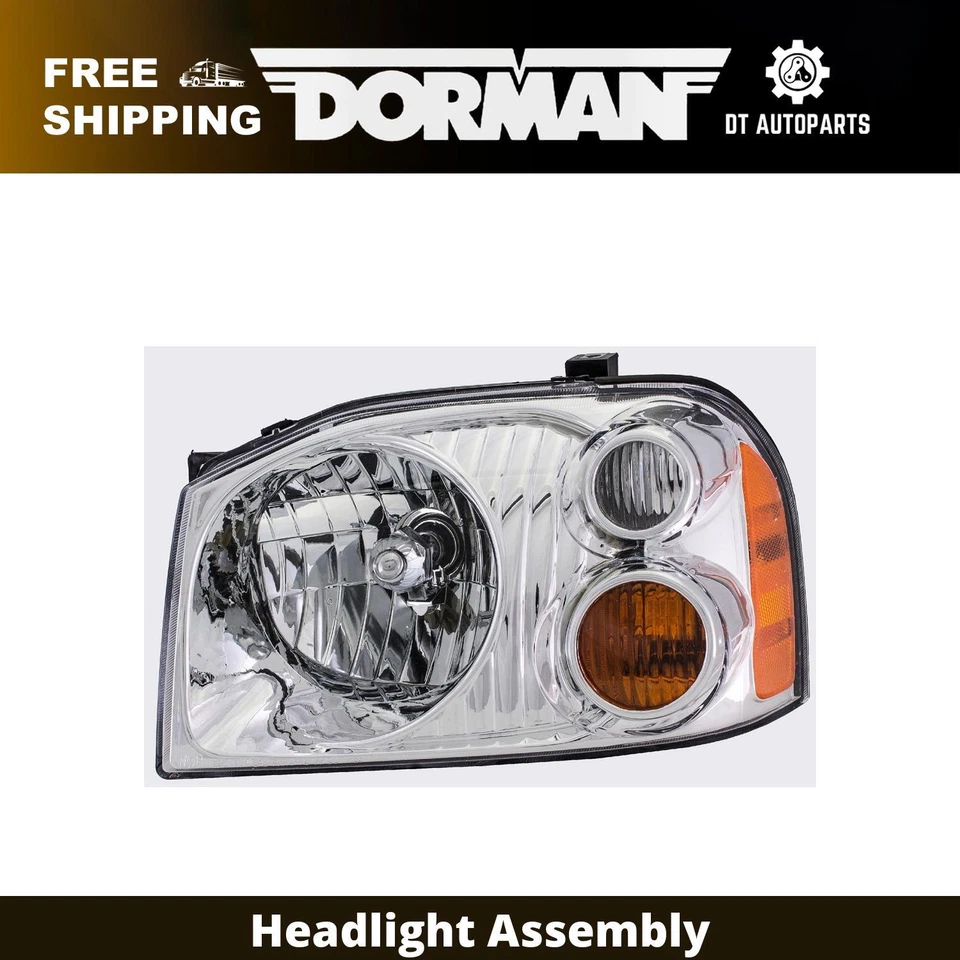 Para 2001-2004 Nissan Frontier XE Dorman conjunto de farol direito 2002 2003 - Imagem 1 de 4
