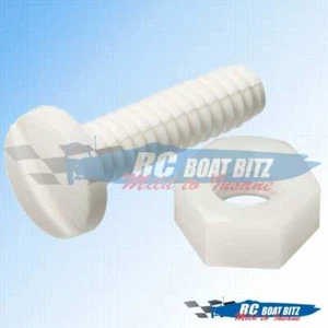 5pcs 3mm Nylon break away bolt for RC boat rudder - Picture 1 of 2
