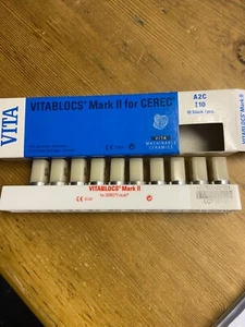 VITA VITABLOCS A2C / I 10 Mark II CEREC 10 Stück Keramikblock - Bild 1 von 1