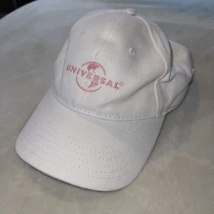 Vintage Universal Studios White Embroidered Snapback Hat Cap - Picture 1 of 2