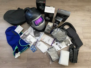 3M Speedglas Schweßhelm 9100FX mit Schweißfilter Adflo und viel Zubehör - Bild 1 von 13