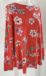 Joules Harbour Swing Cotton Jumper Pullover Floral Top Women’s Size Uk 10 Vgc #5 - Picture 1 of 8