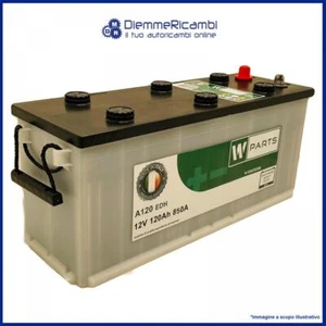 BATTERIA INDUSTRIALE 120 Ah EHD - Heavy Duty - 120Ah  - 850A Spunto -510x175x228 - Foto 1 di 5
