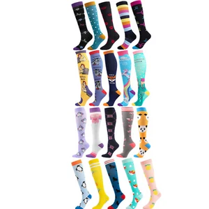 5 Pairs Compression Socks Graduated Support Calf Stockings Womens 20-30 mmHg S/M - Picture 1 of 39