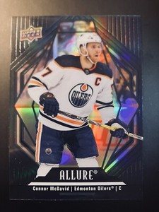 2022-23 Upper Deck Allure Hockey Black Rainbow #30 Connor McDavid - Edmonton