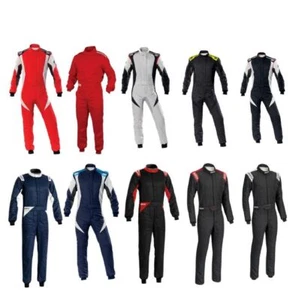 TUTA GO KART RACING O-M-P CIK/FIA LIVELLO 2 Tuta Omologata Sublimazione Personalizzata - Foto 1 di 13