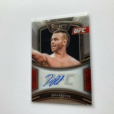 Jens Pulver 2021 Panini Select UFC Signatures Autographed Auto Card 33/249
