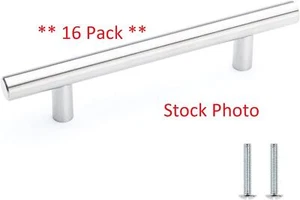 * 16 Stück * - Pandora 6" Zugstangengriff massiv Edelstahl - Bild 1 von 2