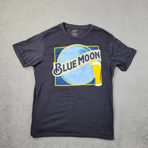 Blue Moon Shirt Mens 3XLT 3XL Tall Black Graphic Short Sleeve - Picture 1 of 8