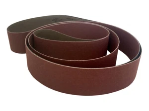 Schleifbänder 2 x 132 Aluminiumoxid Gewebe Schleifbänder (6er Pack, 24er Körnung) - Bild 1 von 3