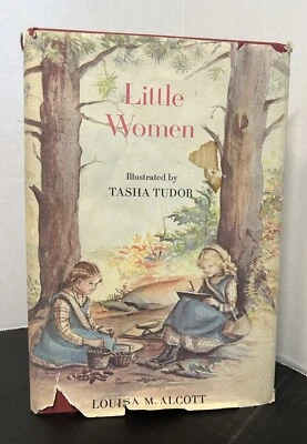 Vintage LITTLE WOMEN Louisa May Alcott Tasha Tudor Edition HB/DJ First Edition Foto 1 de 4