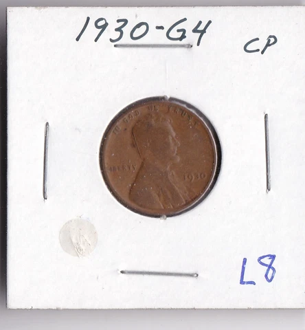 1930 Lincoln Cent L8 Cover