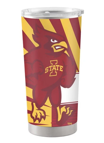 Iowa State Tumbler Travel Mascot - New Cover