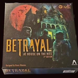 Betrayal at the House on the Hill Board Game Avalon Hill Edition 3 - Picture 1 of 20