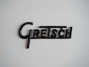Gretsch Black Amp Logo - Picture 1 of 1