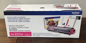Brother TN221M cartuccia toner colore magenta/rosso nuova - Foto 1 di 6