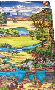 Vintage Beanie Babies Official Club Natur Szene Poster TY großes Poster NEUWERTIG - Bild 1 von 4