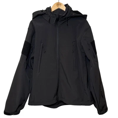 Rothco Special Ops Soft Shell Jacket Tactical Waterproof Vented BLK Men’s Large  - Image 1 of 4