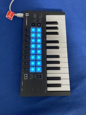 Novation Launchkey Mini MK3 25-Key MIDI Keyboard Controller Used - Image 1 of 4