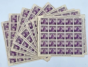 Lote de 10 hojas de recuerdo Century Of Progress 1933 #731 - Imagen 1 de 2