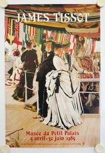 Poster James Tissot 1985 Ausstellung Musée du Petit Palais - Paris - Bild 1 von 1